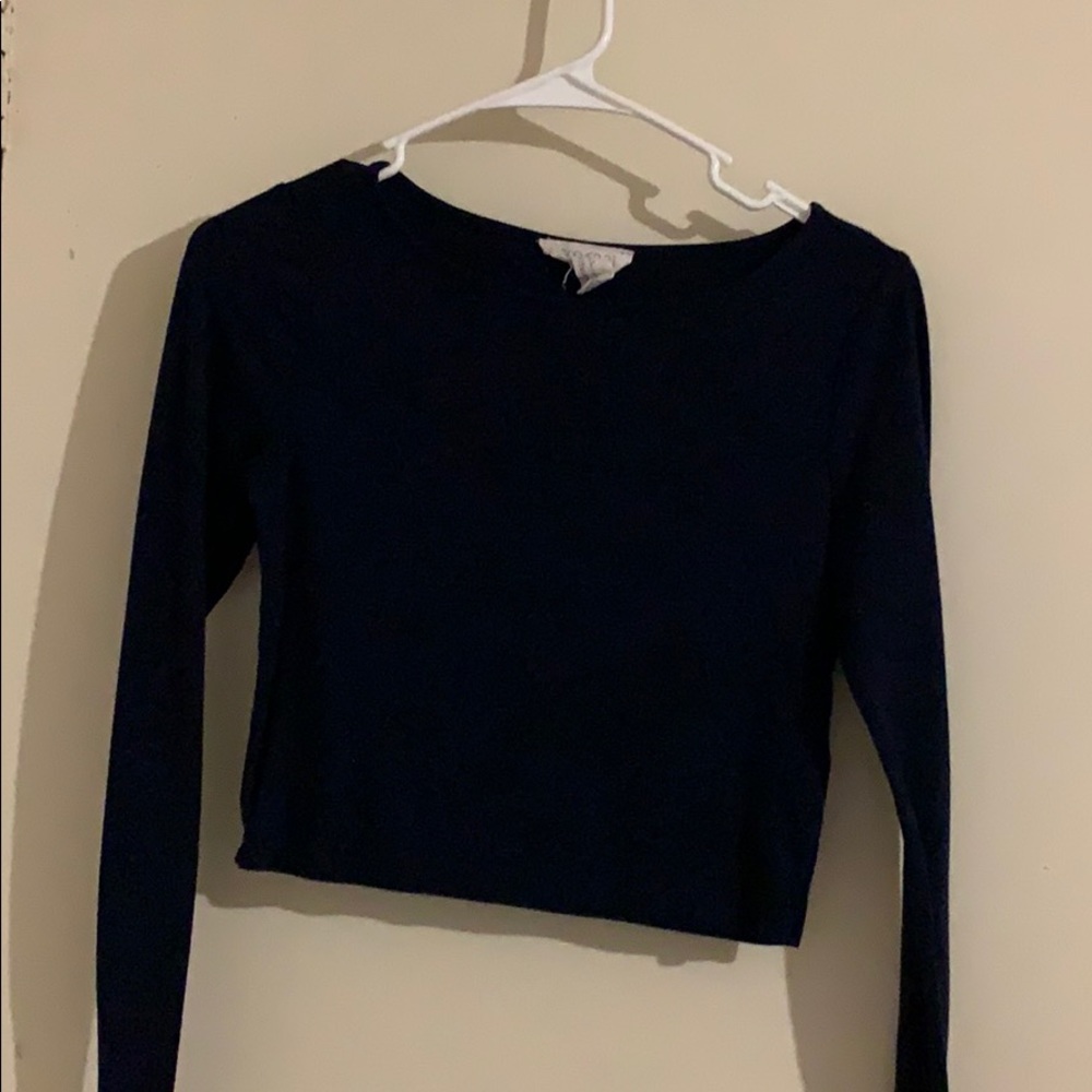FOREVER 21 CROPPED LONG SLEEVE